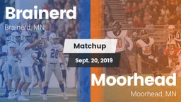 Matchup: Brainerd  vs. Moorhead  2019