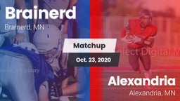 Matchup: Brainerd  vs. Alexandria  2020