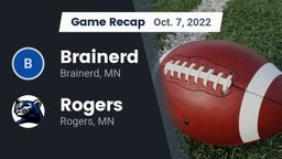 Recap: Brainerd  vs. Rogers  2022