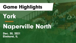 York  vs Naperville North  Game Highlights - Dec. 30, 2021