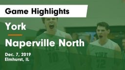 York  vs Naperville North Game Highlights - Dec. 7, 2019