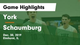 York  vs Schaumburg Game Highlights - Dec. 30, 2019