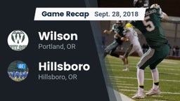 Recap: Wilson  vs. Hillsboro  2018