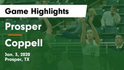 Prosper  vs Coppell  Game Highlights - Jan. 3, 2020