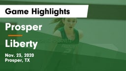 Prosper  vs Liberty  Game Highlights - Nov. 23, 2020