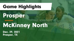 Prosper  vs McKinney North  Game Highlights - Dec. 29, 2021