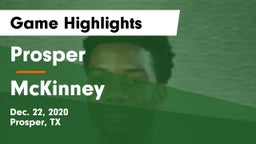 Prosper  vs McKinney  Game Highlights - Dec. 22, 2020