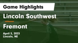 Lincoln Southwest  vs Fremont  Game Highlights - April 3, 2023