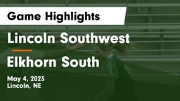Lincoln Southwest  vs Elkhorn South  Game Highlights - May 4, 2023