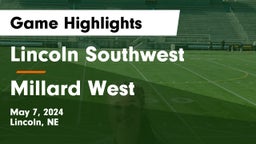 Lincoln Southwest  vs Millard West  Game Highlights - May 7, 2024