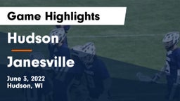 Hudson  vs Janesville Game Highlights - June 3, 2022