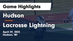 Hudson  vs Lacrosse Lightning Game Highlights - April 29, 2023