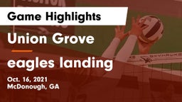 Union Grove  vs eagles landing Game Highlights - Oct. 16, 2021