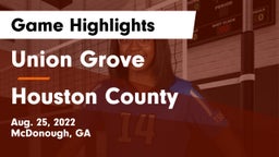 Union Grove  vs Houston County Game Highlights - Aug. 25, 2022