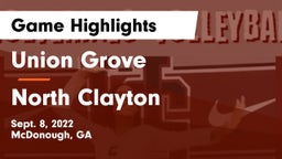 Union Grove  vs North Clayton Game Highlights - Sept. 8, 2022
