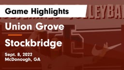 Union Grove  vs Stockbridge  Game Highlights - Sept. 8, 2022