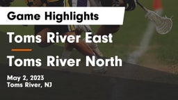 Toms River East  vs Toms River  North Game Highlights - May 2, 2023