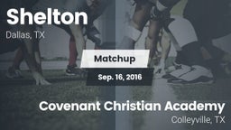 Matchup: Shelton  vs. Covenant Christian Academy 2016