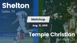 Matchup: Shelton  vs. Temple Christian  2018