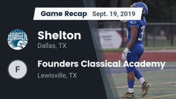 Recap: Shelton  vs. Founders Classical Academy  2019