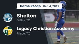 Recap: Shelton  vs. Legacy Christian Academy  2019