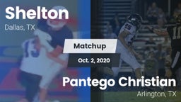 Matchup: Shelton  vs. Pantego Christian  2020