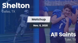 Matchup: Shelton  vs. All Saints  2020