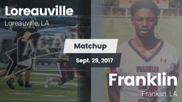 Matchup: Loreauville High vs. Franklin  2017