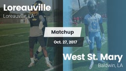 Matchup: Loreauville High vs. West St. Mary  2017