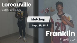 Matchup: Loreauville High vs. Franklin  2018