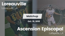 Matchup: Loreauville High vs. Ascension Episcopal  2018