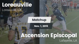 Matchup: Loreauville High vs. Ascension Episcopal  2019