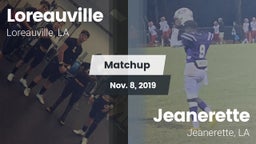 Matchup: Loreauville High vs. Jeanerette  2019
