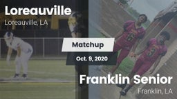 Matchup: Loreauville High vs. Franklin Senior  2020