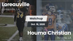 Matchup: Loreauville High vs. Houma Christian  2020