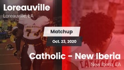 Matchup: Loreauville High vs. Catholic  - New Iberia 2020