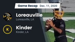 Recap: Loreauville  vs. Kinder  2020