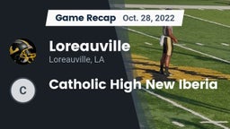 Recap: Loreauville  vs. Catholic High New Iberia 2022