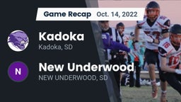 Recap: Kadoka  vs. New Underwood  2022