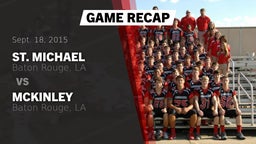 Recap: St. Michael  vs. McKinley  2015