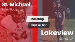 Matchup: St. Michael High vs. Lakeview  2017