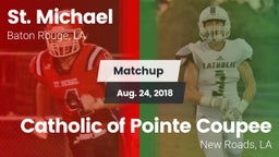 Matchup: St. Michael High vs. Catholic of Pointe Coupee 2018