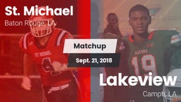 Matchup: St. Michael High vs. Lakeview  2018