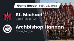 Recap: St. Michael  vs. Archbishop Hannan  2018