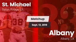 Matchup: St. Michael High vs. Albany  2019