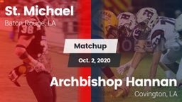 Matchup: St. Michael High vs. Archbishop Hannan  2020