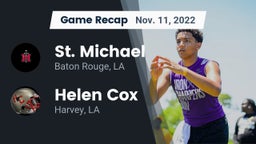 Recap: St. Michael  vs. Helen Cox  2022