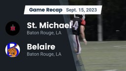 Recap: St. Michael  vs. Belaire  2023