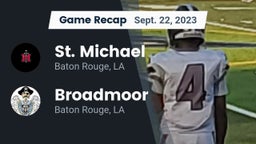Recap: St. Michael  vs. Broadmoor  2023