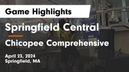 Springfield Central  vs Chicopee Comprehensive  Game Highlights - April 23, 2024